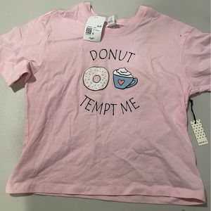 cute donut pj top